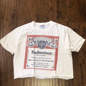 Budweiser Beer Cropped Tee